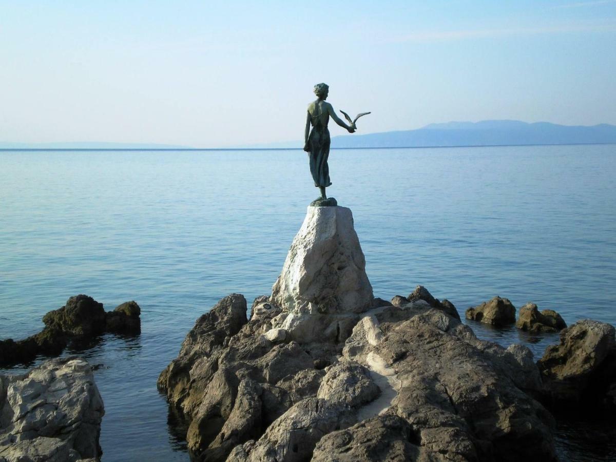 Apartments Matacin With Sea View Opatija Bagian luar foto
